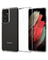 Spigen Liquid Crystal силиконовый чехол для Samsung G998 Galaxy S21 Ultra 5G прозрачный