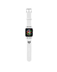 Karl Lagerfeld Choupette Head Watch Strap for Apple Watch 38/40mm White