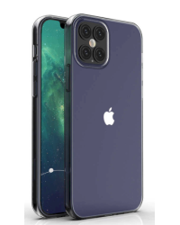 Fusion Ultra Back Case 1 mm Прочный Силиконовый чехол для Apple iPhone 12 / 12 Pro Прозрачный