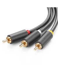 UGREEN AV105 3x RCA (Cinch) cables up to 3x RCA (Cinch) 1.5m (black)