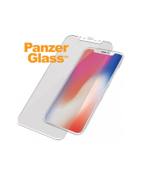 Стекло Panzer Glass закаленное для Apple iPhone X / XS / 11 Pro белое