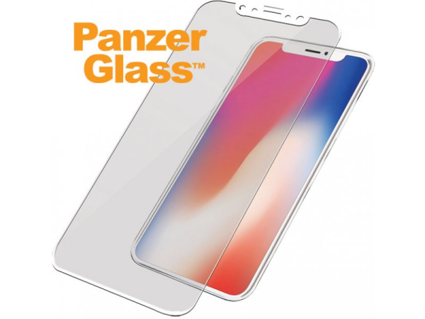 Стекло Panzer Glass закаленное для Apple iPhone X / XS / 11 Pro белое