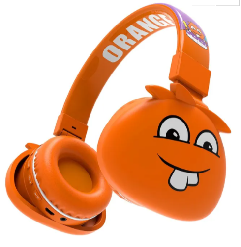 Jellie Monsters Monster беспроводные наушники с радио/микрофоном/блютуз 5.0 оранжевый