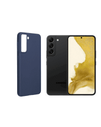Fusion soft matte case силиконовый чехол для Samsung S901 Galaxy S22 синий