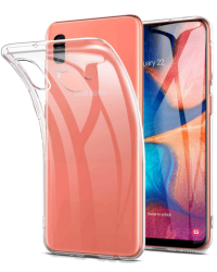 Fusion Ultra Back Case 2 mm Прочный Силиконовый чехол для Samsung A202 Galaxy A20e Прозрачный
