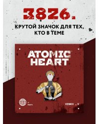 Значок металлический. Atomic Heart. Близняшка