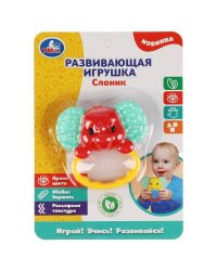 Развивающая игрушка слоник на блист. Умка в кор.2*120шт