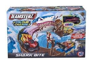 Игровой набор для детей Teamsterz «Трасса Colour Change Shark»