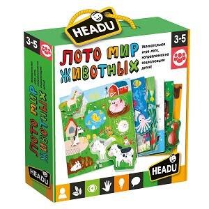 Настольная игра для детей с 3 лет "Мир животных"