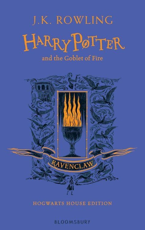 Harry Potter and the Goblet of Fire - Ravenclaw Edition J.K. Rowling Гарри Поттер и и Кубок огня - Когтевран Д.К. Роулинг / Книги на английском языке