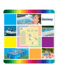 Набор водостойких заплаток Bestway 6,5 см x 6,5 см (Арт. 62091)