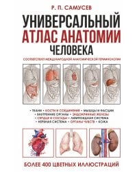 Универсальный атлас анатомии человека с цветными иллюстрациями