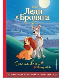 Леди и Бродяга. Счастливая встреча. Книга для чтения с цветными картинками