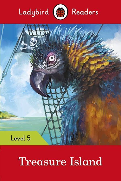 Treasure Island: Level 5 (Ladybird Readers) / Остров сокровищ: Уровень 5  (читатели божьих коровок) / Книги на английском языке