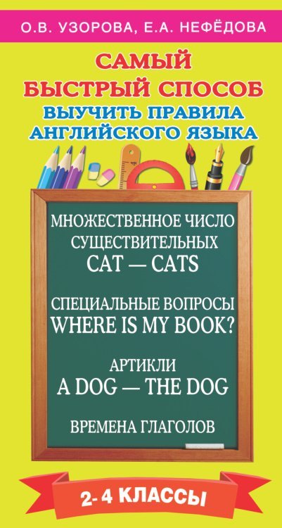 Самый быстрый способ выучить правила английского языка. 2-4 классы