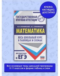 ЕГЭ. Математика. Весь школьный курс в таблицах и схемах для подготовки к единому государственному экзамену