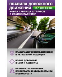 Правила дорожного движения. Новая таблица штрафов с комментариями на 1 июня 2023 года. Включая правила пользования средствами индивидуальной мобильности