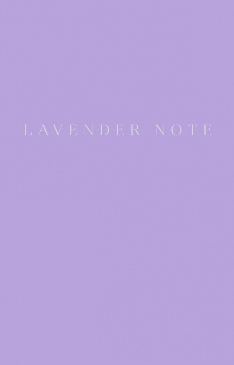 Lavender Note