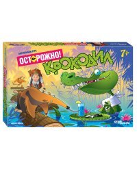 Настольная игра "Осторожно: крокодил!"