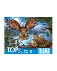 TOPpuzzle. ПАЗЛЫ 500 элементов. ХТП500-4218 НОЧНЫЕ СОВЫ