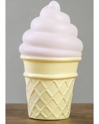 Ночник. Мороженое, белый, 8х14 см, LED УД-8635