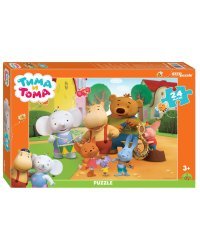 Мозаика "puzzle" maxi 24 "Тима и Тома" (Мармелад Медиа)