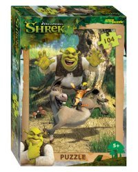 Мозаика "puzzle" 104 "Shrek" (Dreamworks, Мульти)