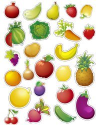 Фрукты, овощи и ягоды (ИН-8995)