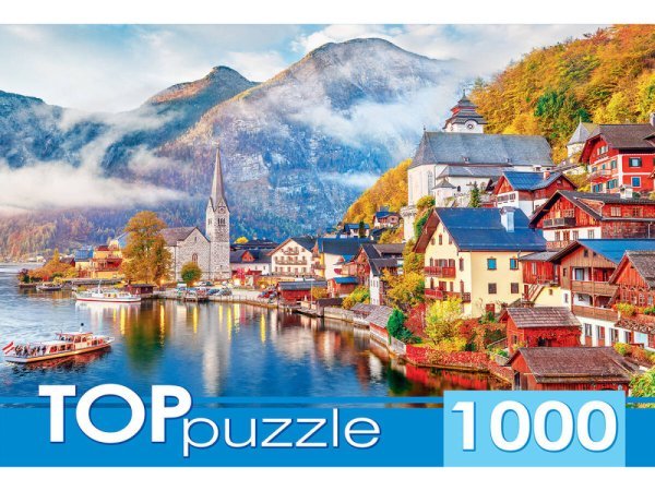 TOPpuzzle. ПАЗЛЫ 1000 элементов. ГИТП1000-2153 Австрия. Гальштат