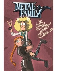 Блокнот в твёрдом переплёте “Metal Family. Вики и Глэм”