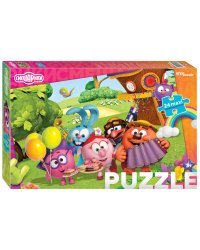 Мозаика "puzzle" maxi 24 "Смешарики (new)" (Мармелад Медиа)