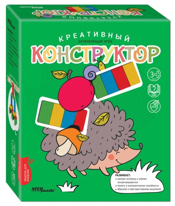 Развивающая игра из дерева "Креативный конструктор"