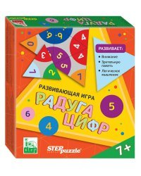 Развивающая игра "Радуга цифр. Тримино" (IQ step)