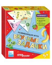 Развивающая игра "Вкусные задачки. Тримино" (IQ step)