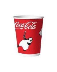 Coca-Cola. Набор бумажных стаканов Мишки-1, 6 шт*330 мл