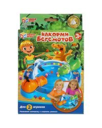 Игра настольная "накорми бегемотов", в кор., 15*27,9*4,6см Умные игры в кор.2*48шт