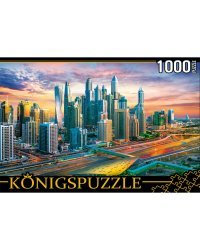 26. Konigspuzzle. ПАЗЛЫ 1000 элементов. ШТK1000-6800 ФУТУРИСТИЧЕСКИЙ ДУБАЙ