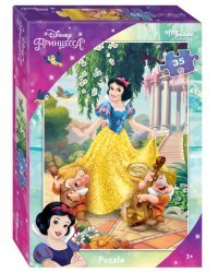 Мозаика "puzzle" 35 "Белоснежка - 3" (Disney)