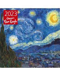 Винсент Ван Гог. Звездная ночь. Календарь настенный на 2023 год (300х300 мм)