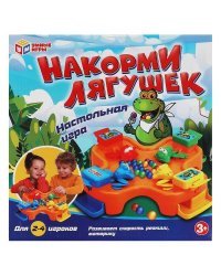 Настольная игра накорми лягушек в кор.27*27*7см Умные игры в кор.24шт