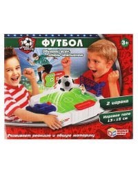 Настольная игра футбол кор.21,3*17,5*3,7см Умные игры в кор.2*80шт