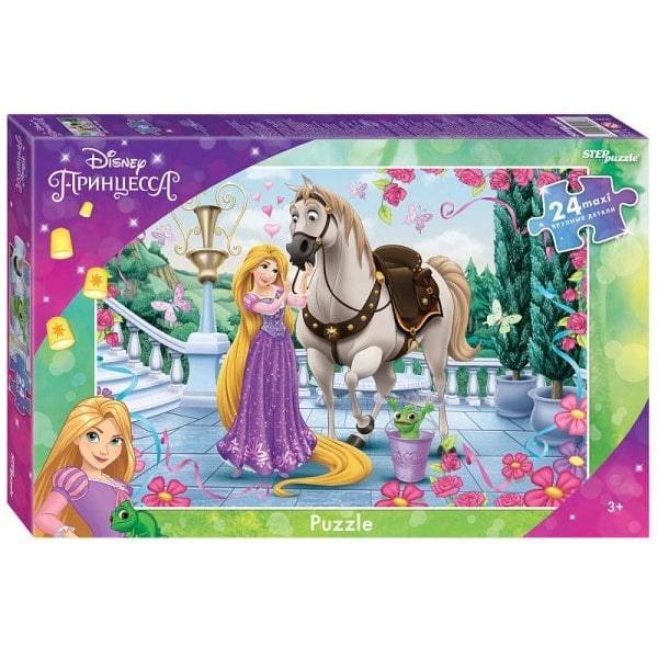 Мозаика "puzzle" maxi 24 "Рапунцель - 3" (Disney)