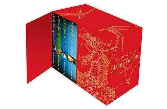 Harry Potter Boxed Set: The Complete Collection (Children's Hardback) J.K.Rowling Бокс Гарри Поттера: Полное собрание Д.К.Роулинг/Книги на англ. языке