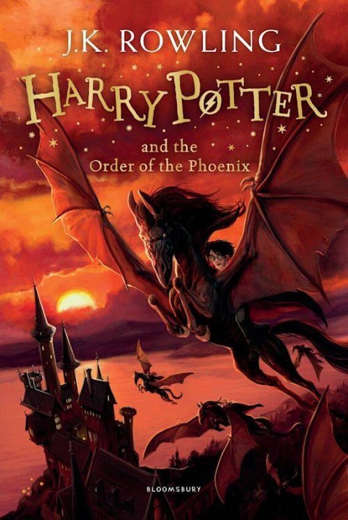 Harry Potter and the Order of the Phoenix J.K. Rowling Гарри Поттер и Орден Феникса Д.К. Роулинг / Книги на английском языке