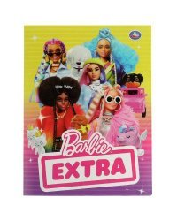 Папка БАРБИ с 10 вкладышами, barbie extra Умка в кор.4*30шт