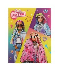 Папка БАРБИ с 20 вкладышами, barbie extra Умка в кор.4*24шт