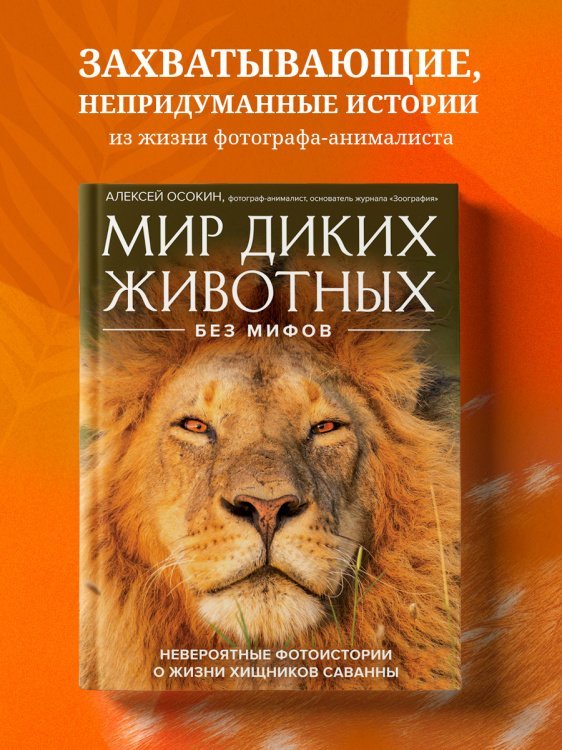 Мир диких животных без мифов. Невероятные фото-истории о жизни хищников саванны