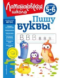 Пишу буквы: для детей 5-6 лет (новое оформление)