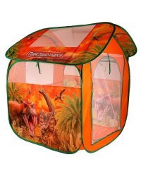 Палатка детская игровая ПАРК динозавров 83х80х105см, в сумке Играем вместе в кор.24шт