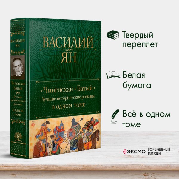 Чингисхан. Батый. Лучшие исторические романы в одном томе